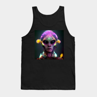 Cosmic Being From Another Dimension Tank Top